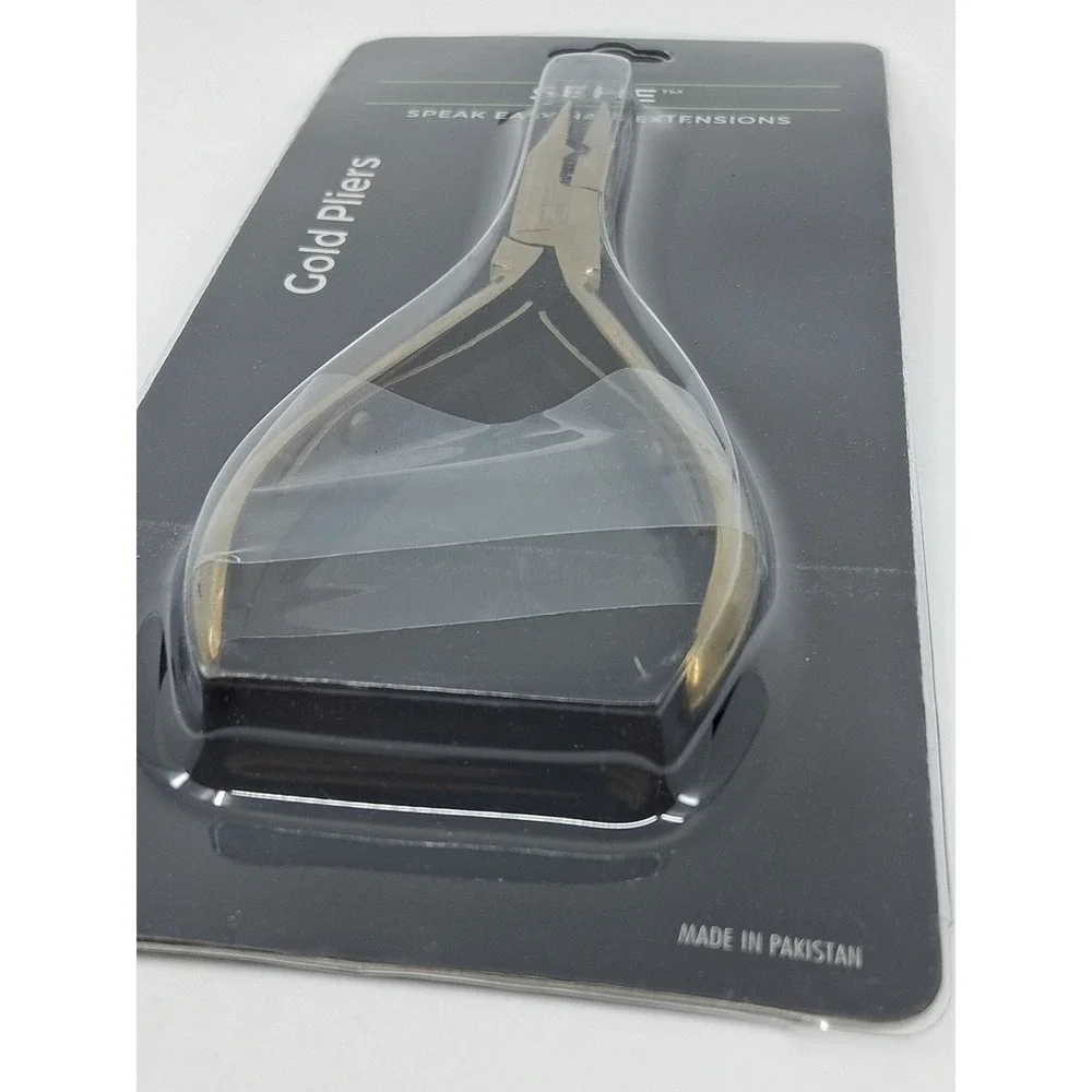 SEHE Speak Easy Hair Extensions Gold Pliers